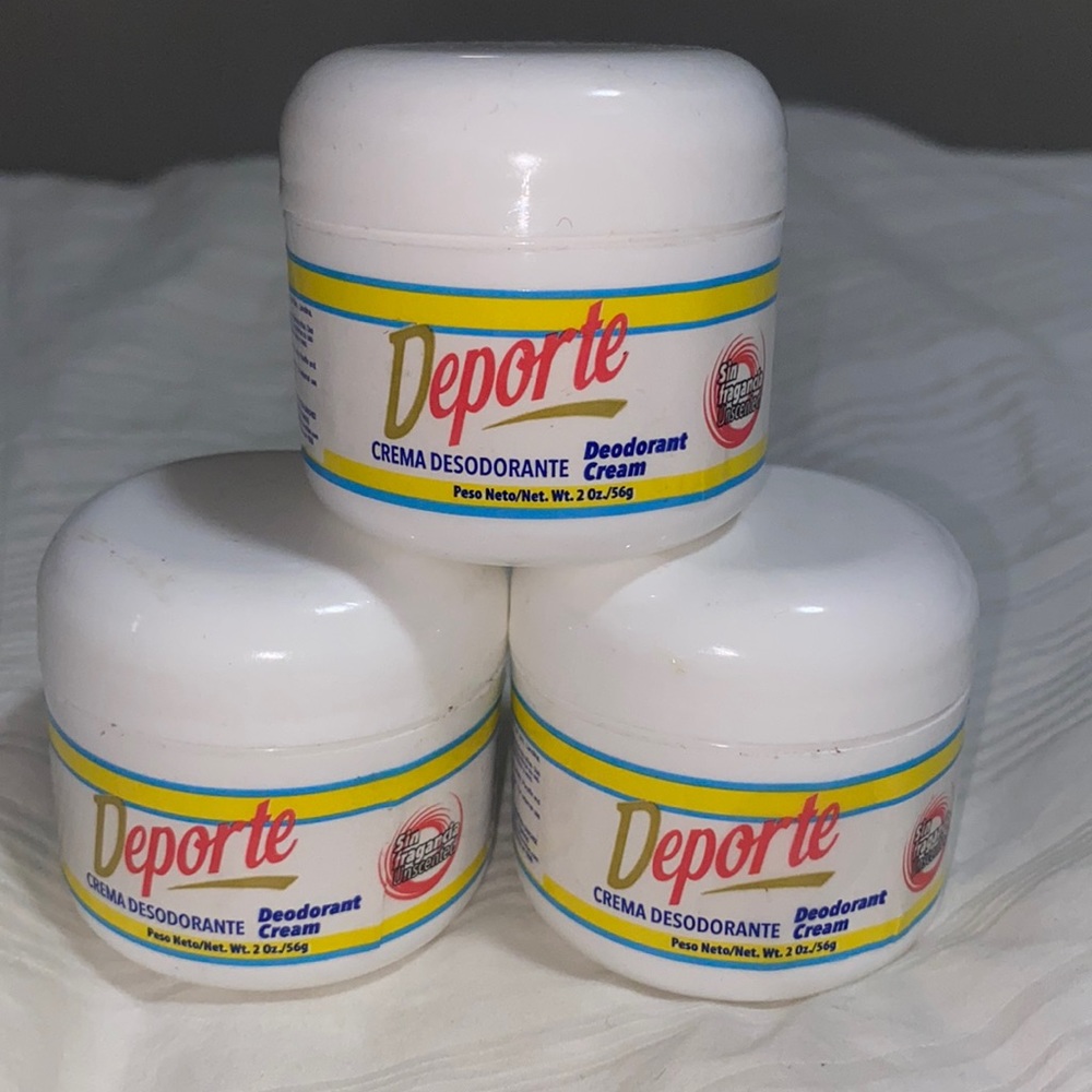 ‼️SOLD‼️Cream Deodorant (Desodorante en Crema) Deporte, also known as Sudorina.